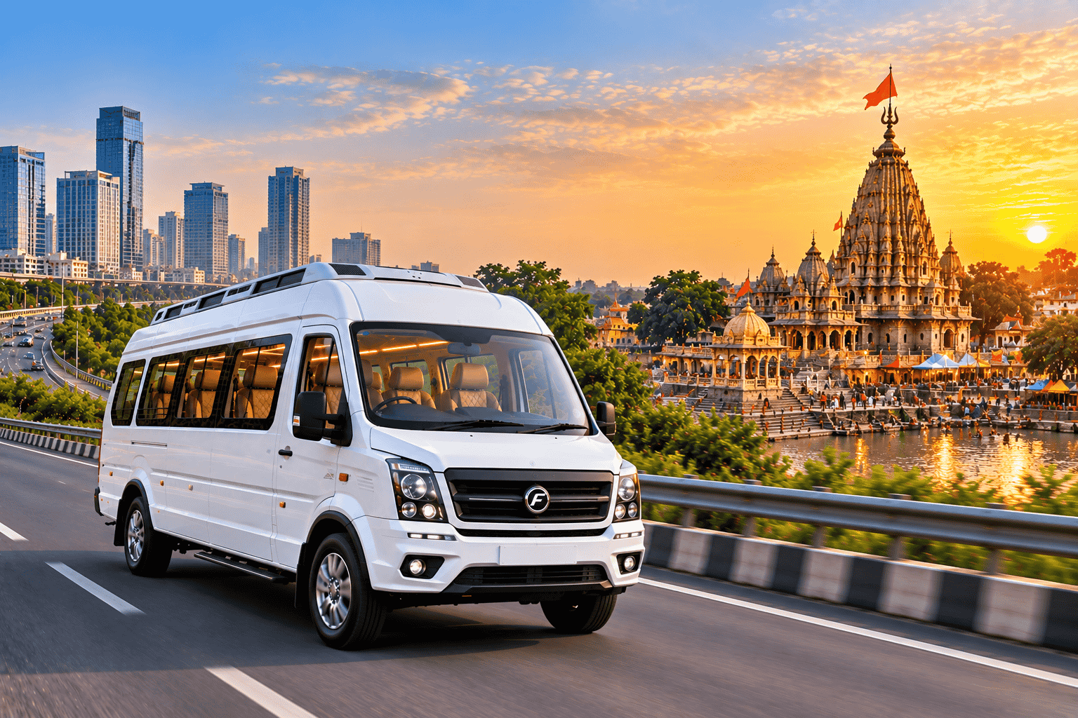 Luxury Spiritual Tour | Omkareshwar Road Trip Package Gurgaon to Ujjain